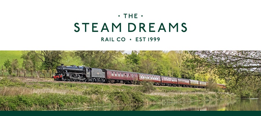 The Steam Dreams Rail Co. Steam Tours UK Flying Scotsman