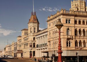 A view of historic buildings in Ballarat