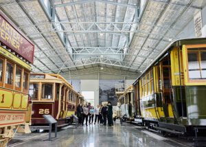 Ballarat Tram Museum visited on Spirit of the Southwest
